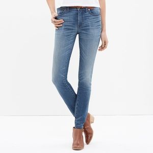 Madewel High Riser Skinny Skinny Jeans Thom Wash